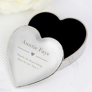 Heart Trinket Box - CalEli Gifts