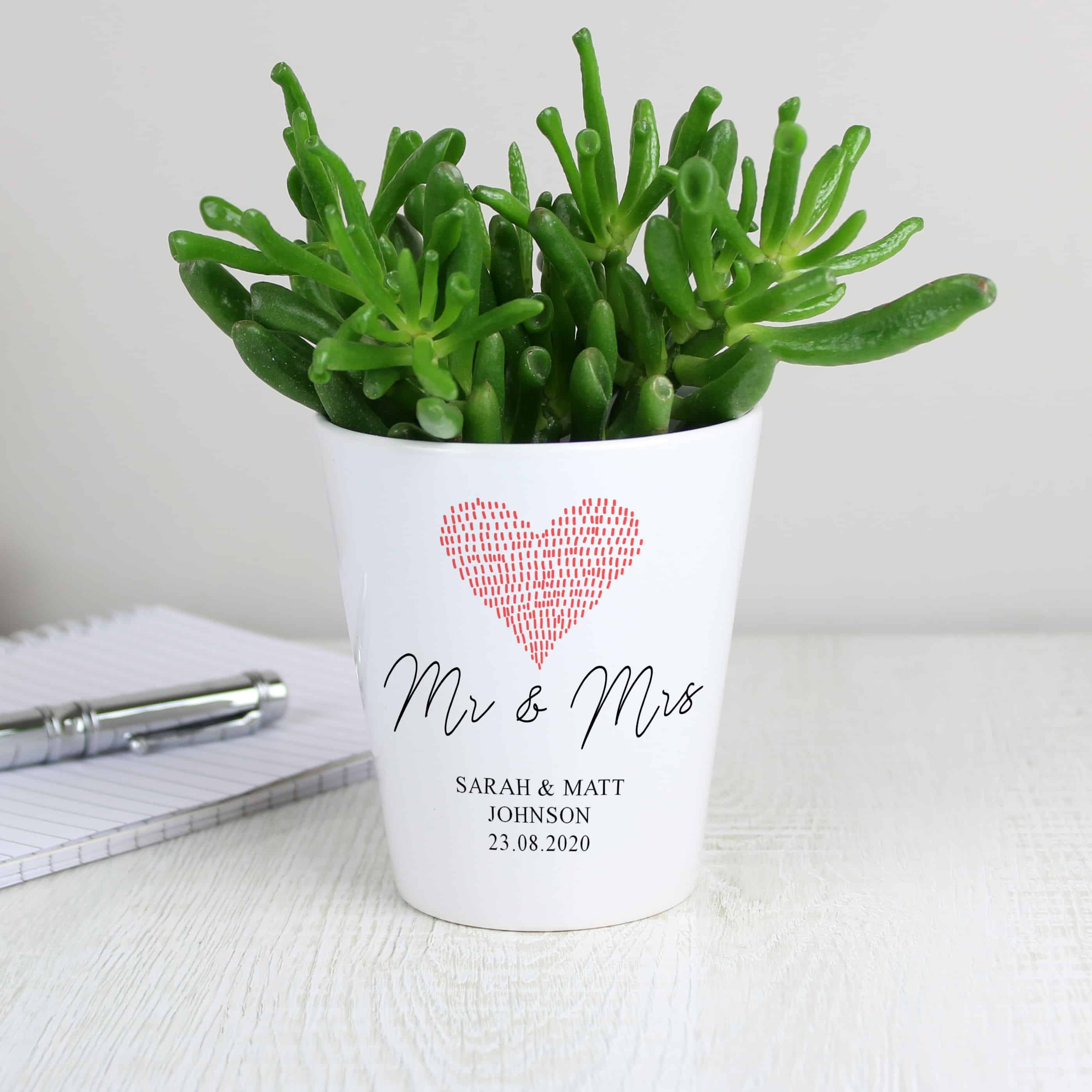 Heart Plant Pot