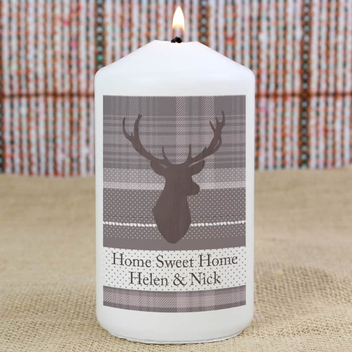 Highland Stag Candle - CalEli Gifts