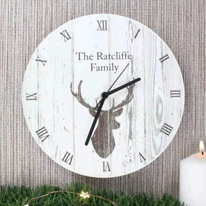 Highland Stag Clock - CalEli Gifts