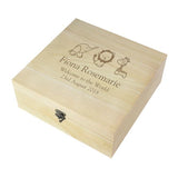Large Wooden Keepsake Box - CalEli Gifts