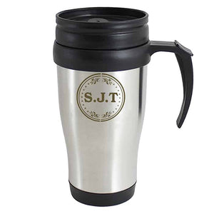 Monogram Travel Mug - CalEli Gifts