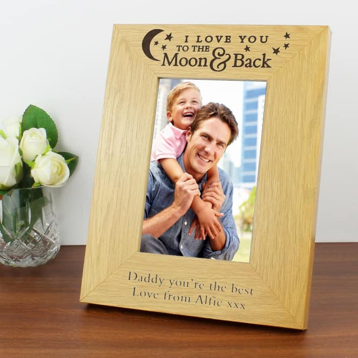 Moon & Back Photo Frame - CalEli Gifts