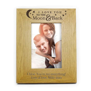 Moon & Back Photo Frame - CalEli Gifts