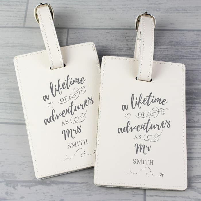 Personalised on sale luggage tag