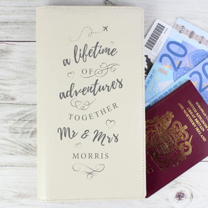 Mr and Mrs Ticket & Document Holder - CalEli Gifts