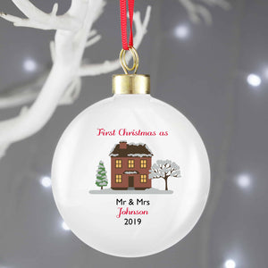 New Home Christmas Bauble - CalEli Gifts