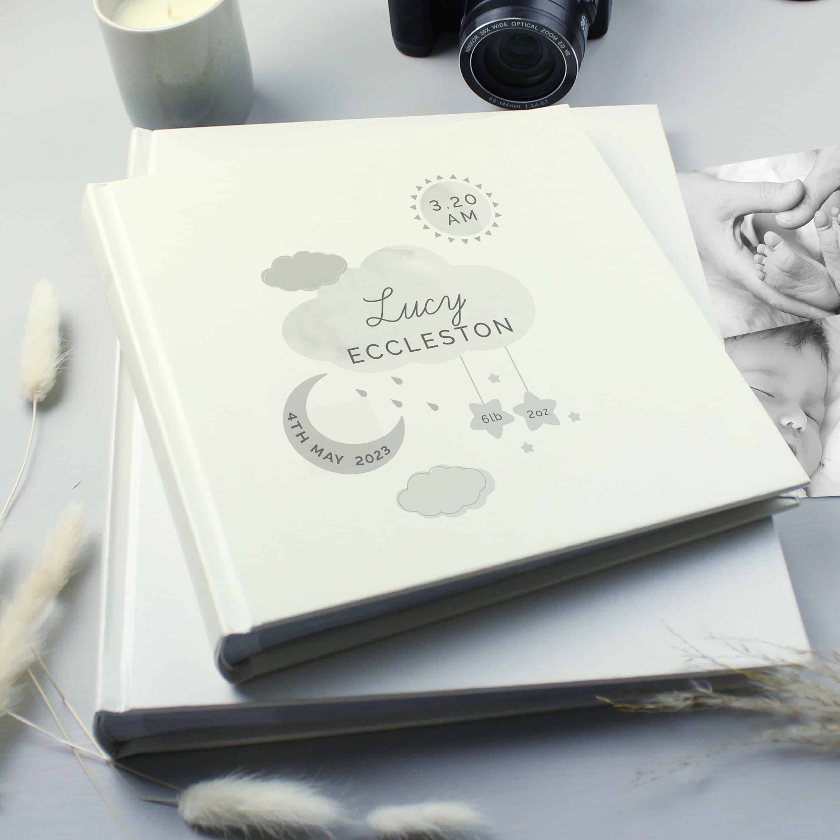 personalised baby album