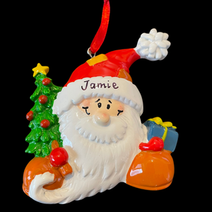new santa tree decoration