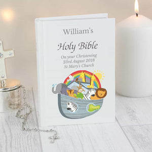 personalised noah's ark bible