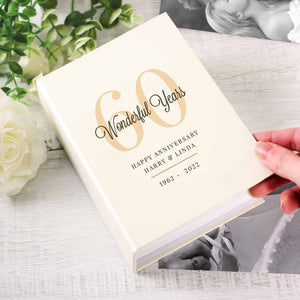 personalised big number photo album