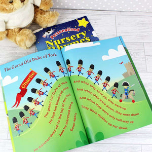 personalised nursery rhyme book