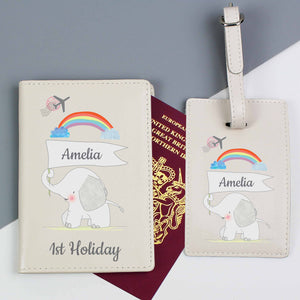 personalised baby passport holder