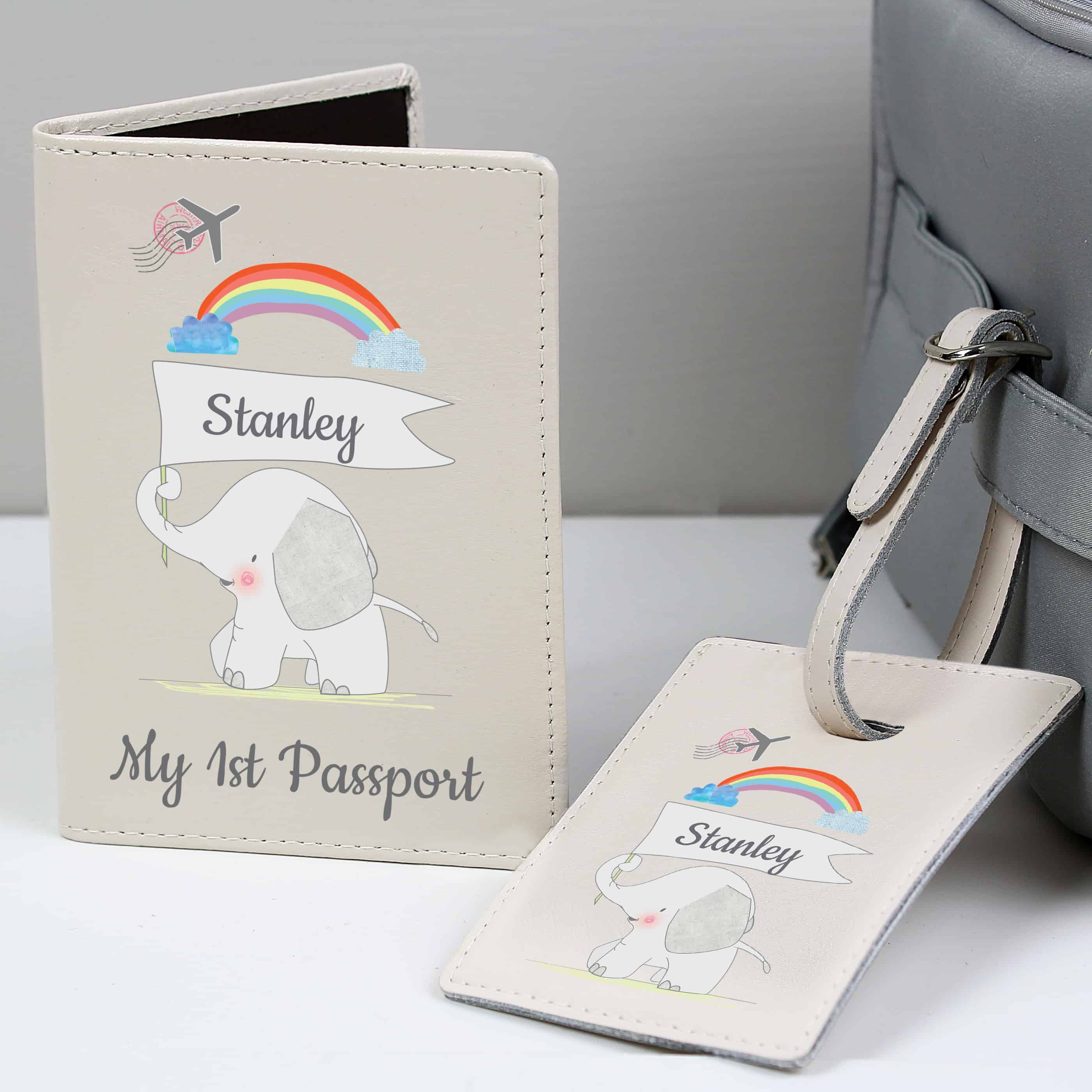 personalised baby passport holder