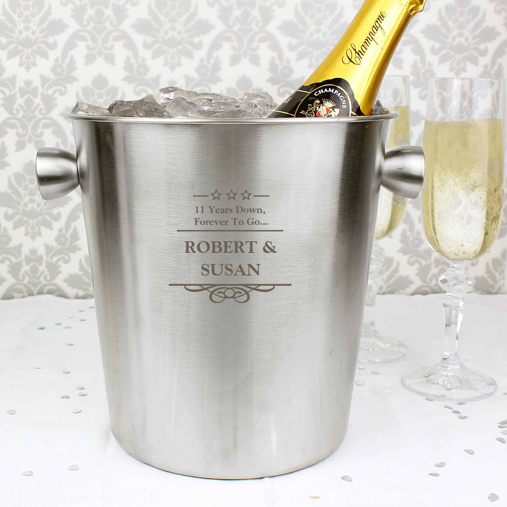personalised ice bucket