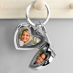 engraved photo keyring