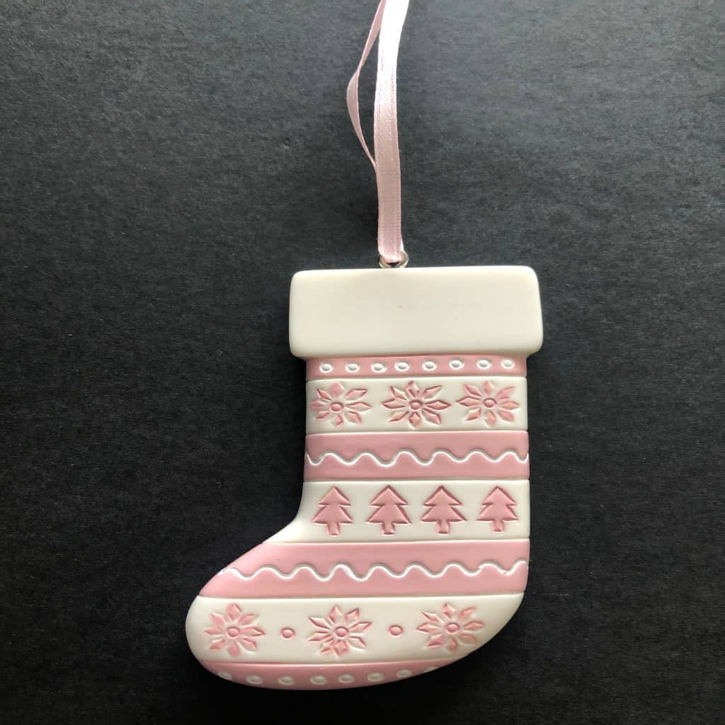 personalised stocking decoration