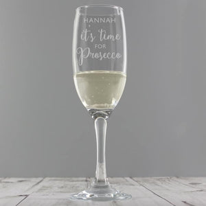 It's Time For Prosecco Flute - CalEli Gifts