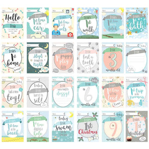 puppy milestone cards
