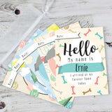 puppy milestone cards