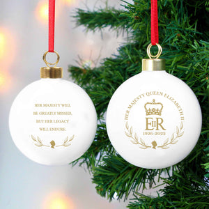 queens commemorative bauble