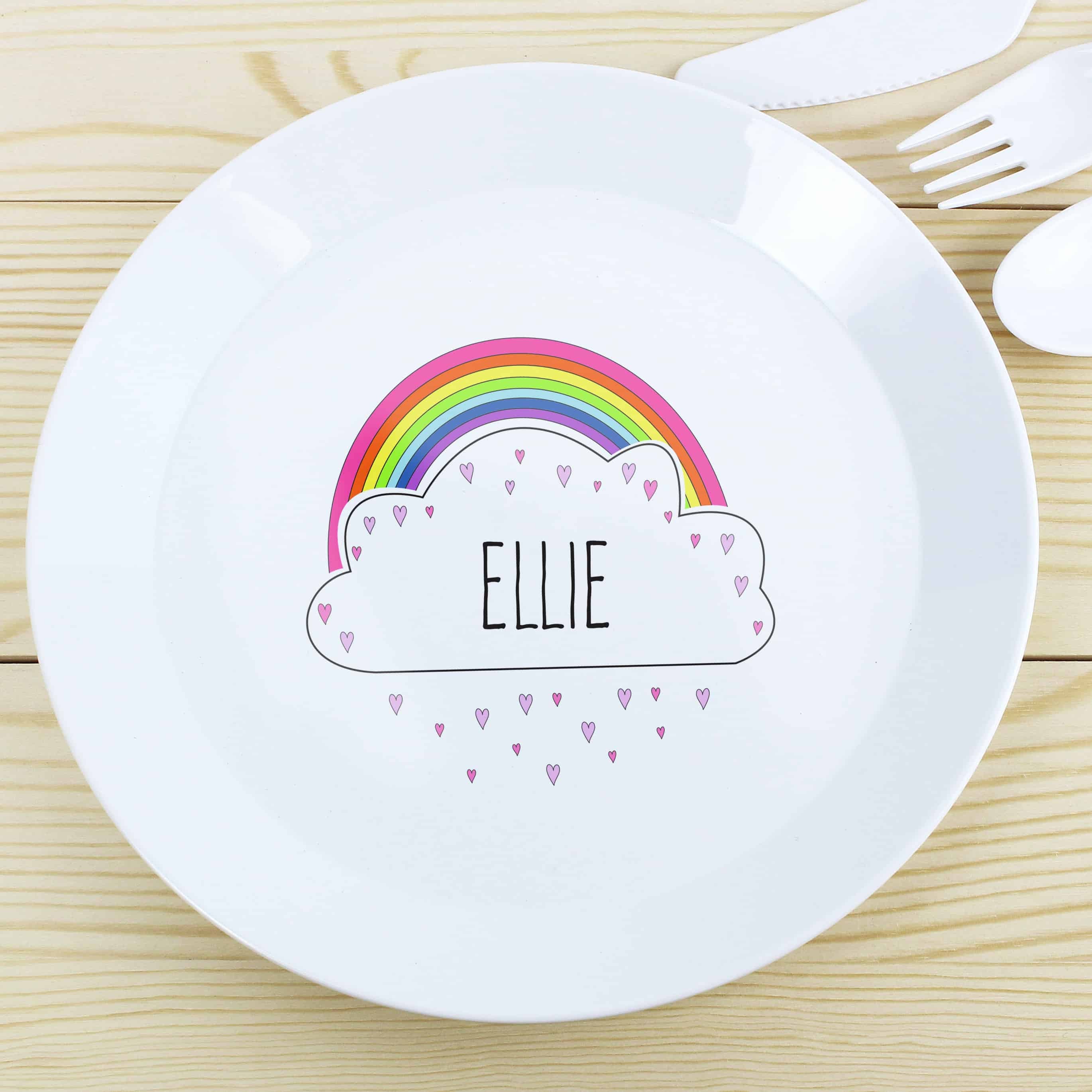 Personalised Kids Plastic Plate