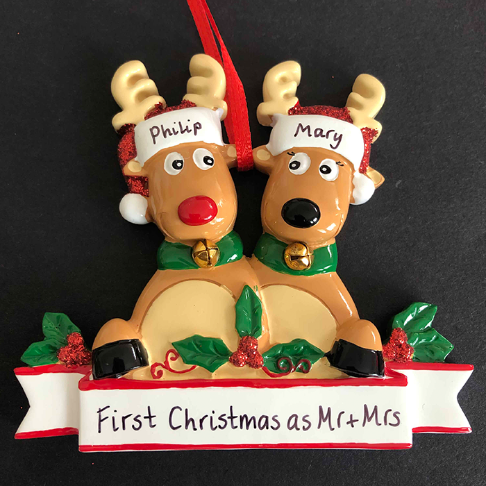 Reindeer Family Decoration - CalEli Gifts