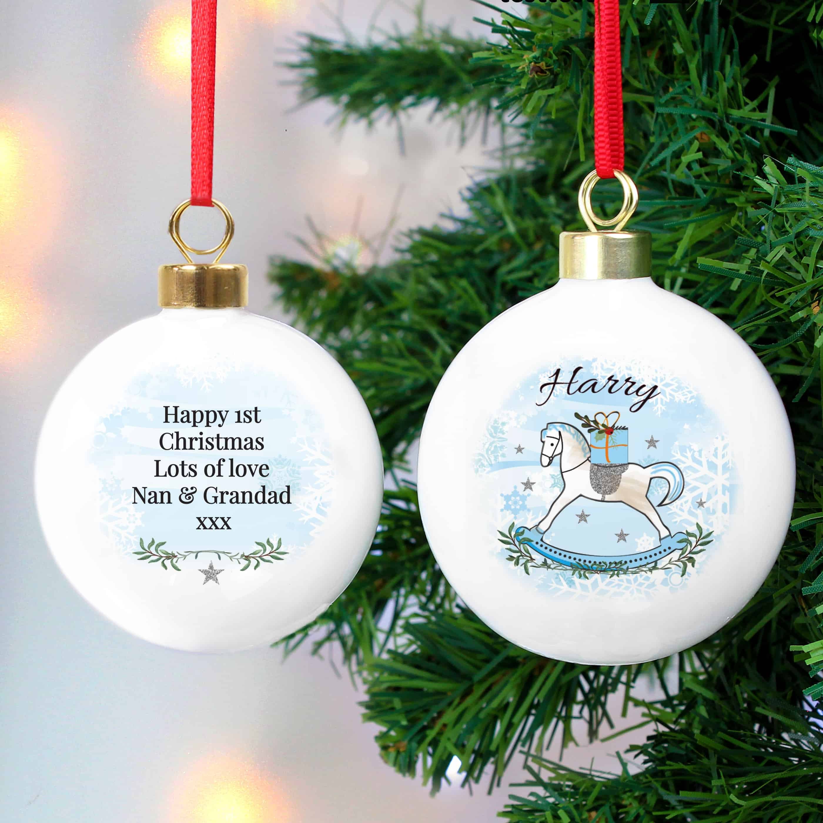 Rocking Horse Bauble - CalEli Gifts