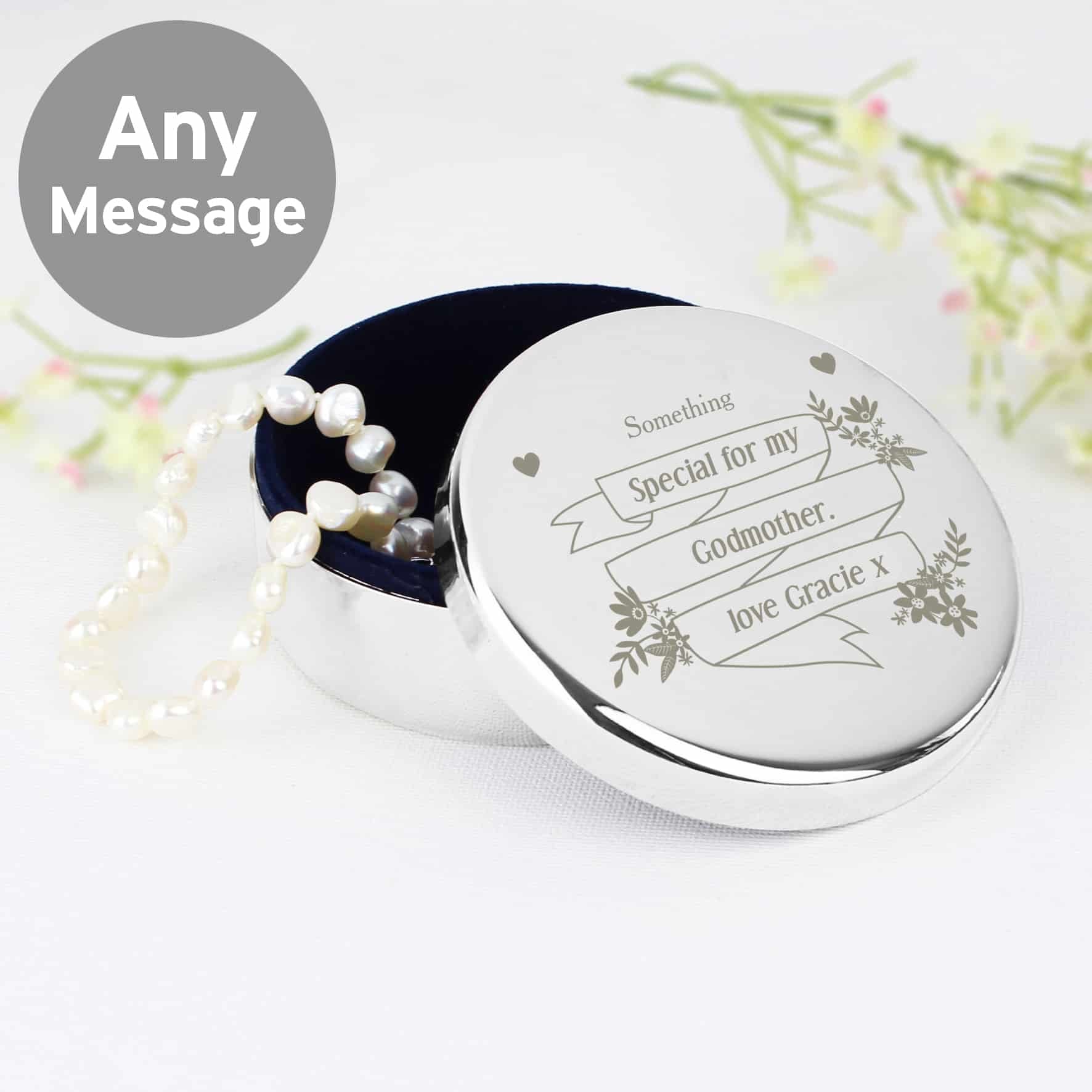 Round Trinket Box - CalEli Gifts