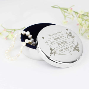 Round Trinket Box - CalEli Gifts