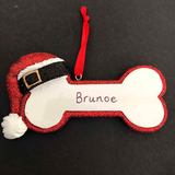 Santa Dog Bone - CalEli Gifts