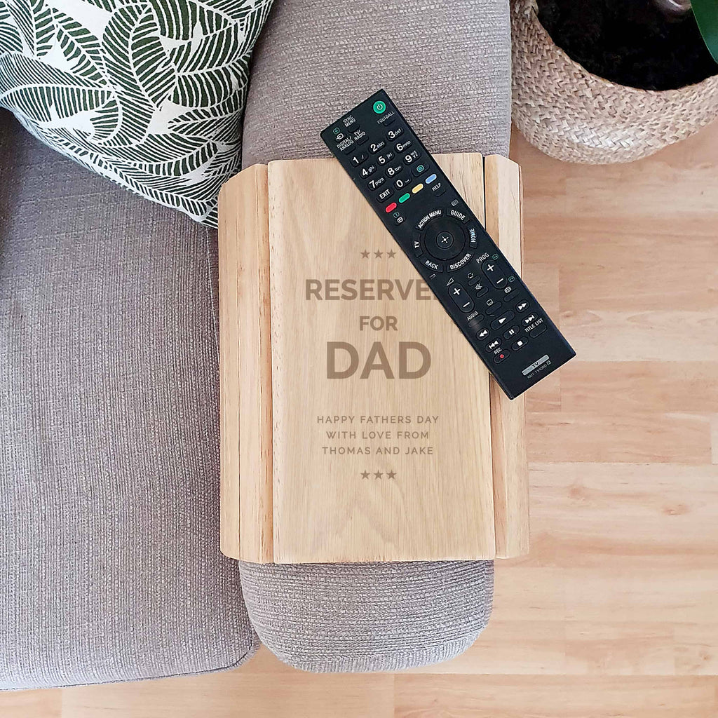 personalised sofa tray