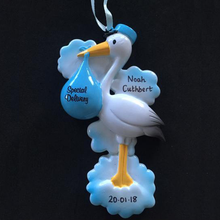 Baby Stork Decoration - CalEli Gifts