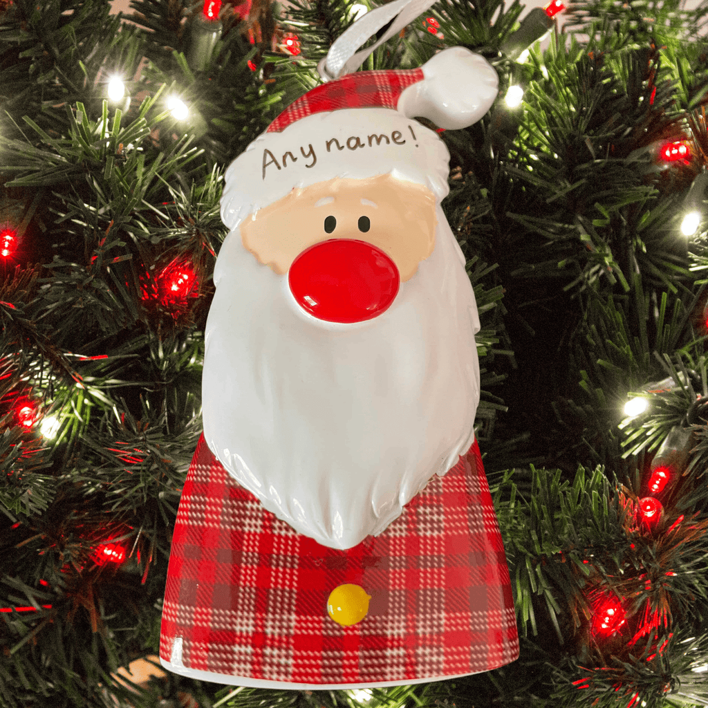 personalised santa Christmas Tree Decoration