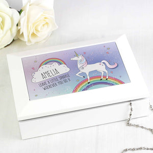 Unicorn Jewellery Box - CalEli Gifts