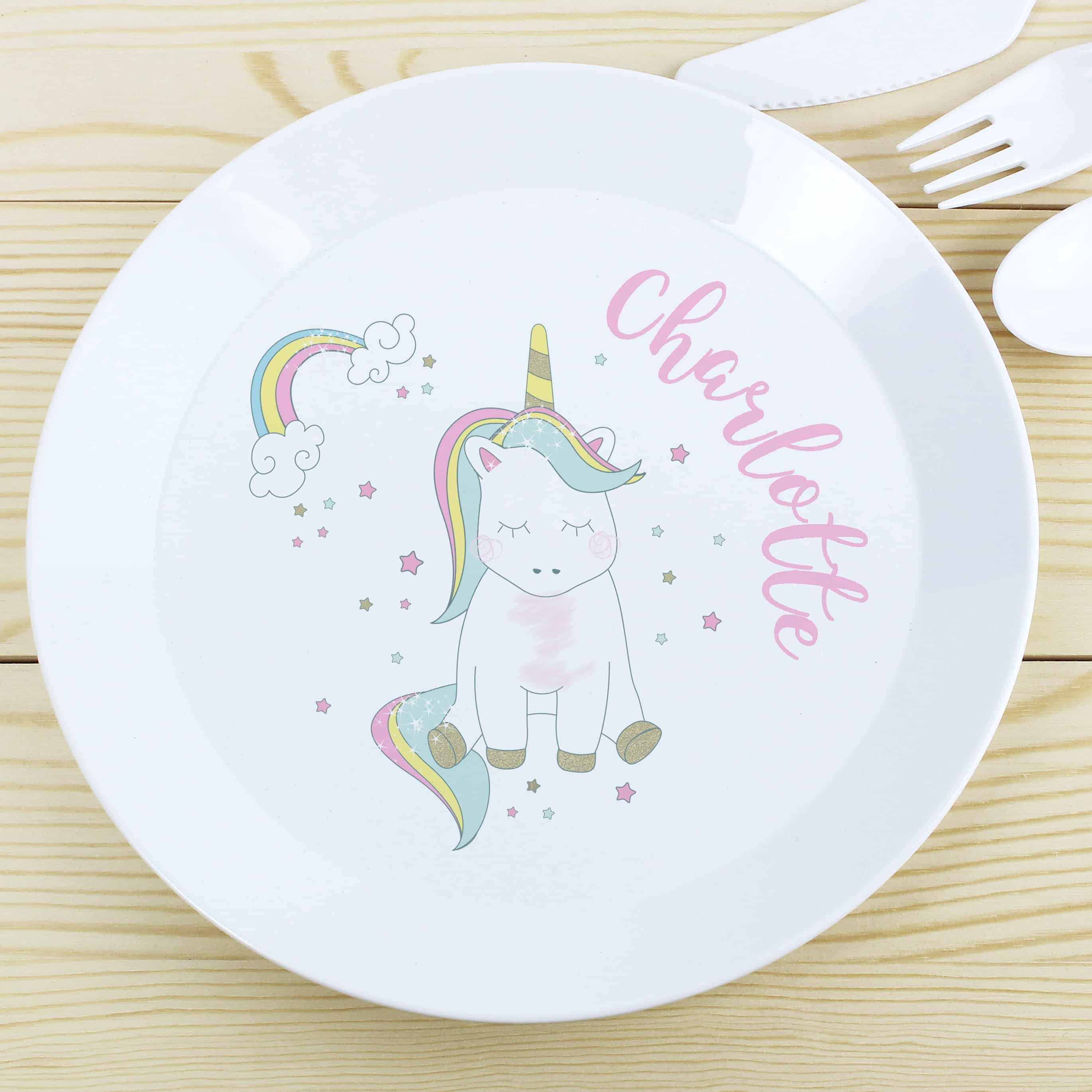 Personalised Kids Plastic Plate