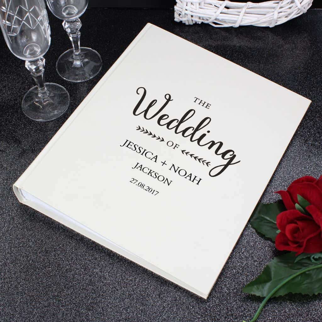 personalised wedding album