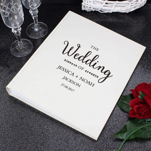 personalised wedding album