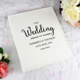 personalised wedding album