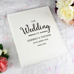 personalised wedding album
