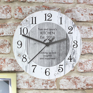 Wooden Clock - CalEli Gifts