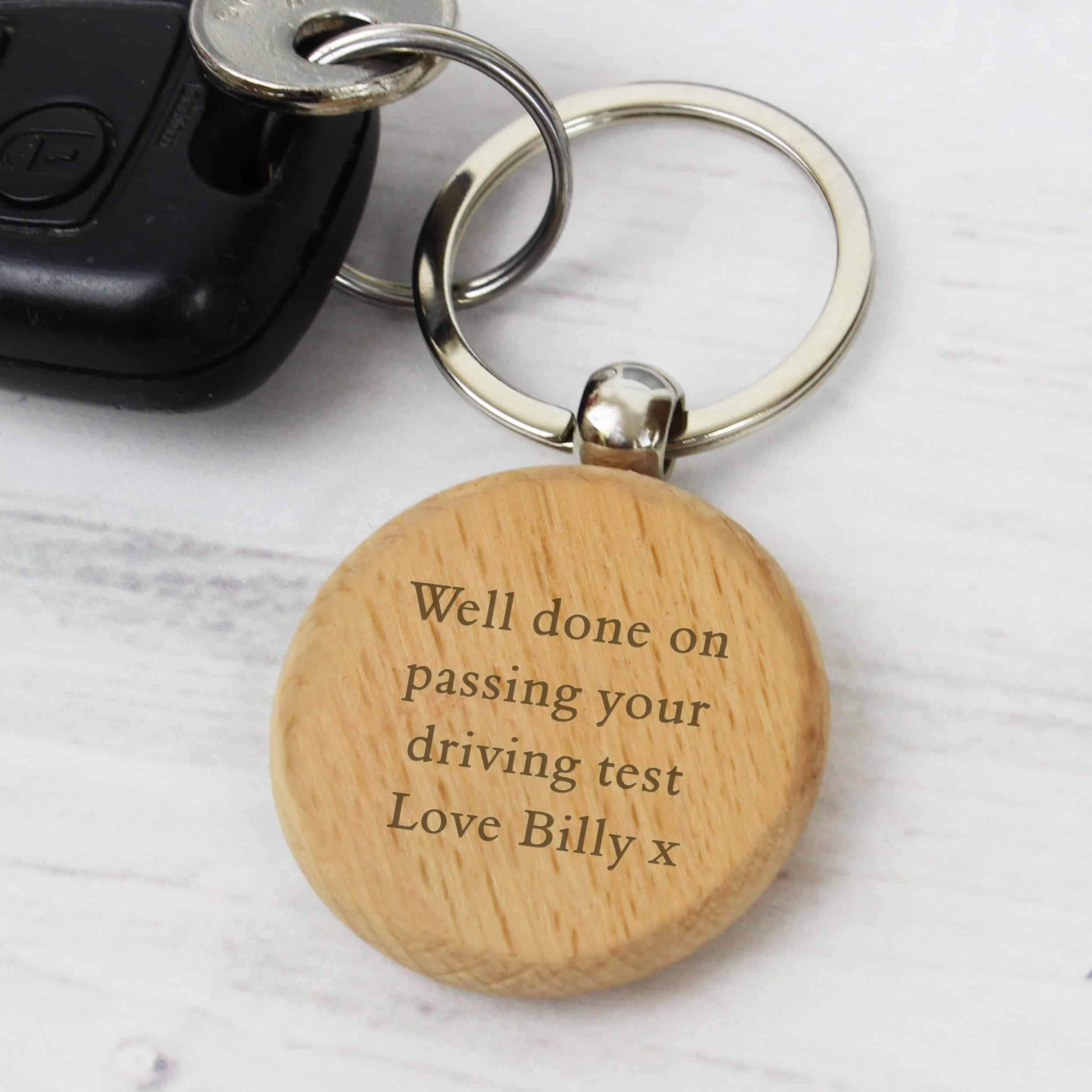 Wooden Keyring - CalEli Gifts