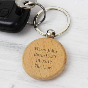 Wooden Keyring - CalEli Gifts